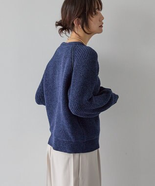 AMERICAN HOLIC モールパイピングプルオーバー Navy