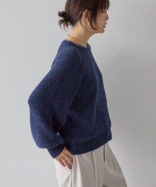 AMERICAN HOLIC モールパイピングプルオーバー Navy