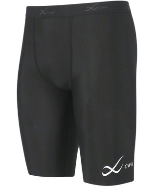 CW-X 【MEN】 CW-X 股関節サポート タイツ 【大谷翔平愛用モデル・撮影着用品番】 下半身の軸がブレにくい 骨盤サポート 球技 陸上 ハーフ ひざ上丈 5分丈 メンズ HOO505 /ワコール ブラック