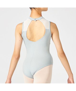 Chacott ハイネックレオタード アクアグリーン