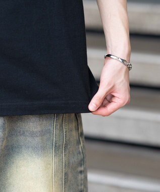 WEGO 【ユニセックス着用ITEM/MLサイズ展開】UネックT（SS） ブラック