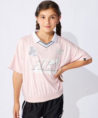 OP／FILA 【FILA】襟付きTシャツ付き３点セット水着 ピンク