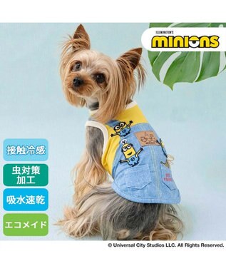  ミニオン エコメイド タンクトップ 《オーバーオール風後姿》 小型犬