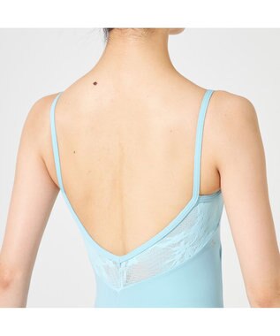 Chacott 【MAY NAGAHISA】キャミソールレオタード ターコイズブルー