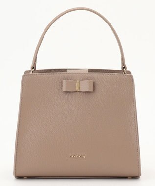 TOCCA 【大人百花掲載】T-MARGO LEATHER MINIBAG ミニバッグ ベージュ系