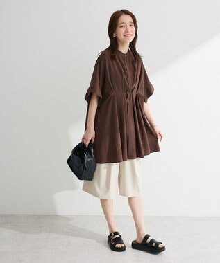Green Parks ウエストタックチュニック Brown