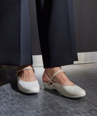 ASICS WALKING ペダラ レディース 3E 2.0cmヒール ブラウン系