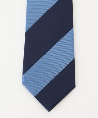 KASHIYAMA KASHIYAMAオリジナル【JAPAN MADE】レジメンタルネクタイ ブルー