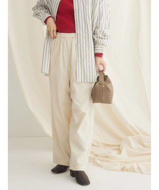 CRAFT STANDARD BOUTIQUE コーデュロイリラックスパンツ Ivory