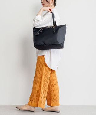 ACE BAGS & LUGGAGE 【ポーチにしまえる】Jewelna Rose ラヴィーナ フォールディングトートバッグ A4サイズ 16291 ジュエルナローズ ブラック