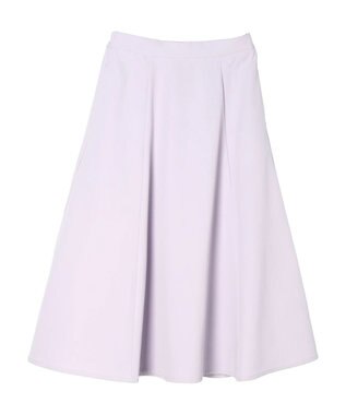 Green Parks 〈選べるきれシル〉フレアロング丈スカート Lavender