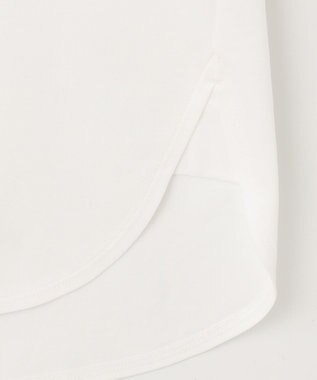 自由区 L 【WEB限定・洗える】ハイカウントインナー カットソー オフ