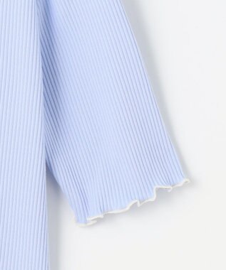 ANY SIS 【UVケア・接触冷感】キシリトール加工冷感 カットソー アイスブルー