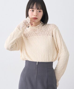 earth music&ecology 【吸湿発熱】あったかフェミニンインナー（ハイネック）