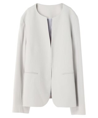 Green Parks ｅｆ－ｄｅ　カラーレスジャケット Gray Beige