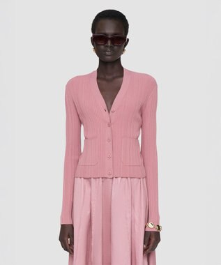  ニットプリッセ　カーディガン