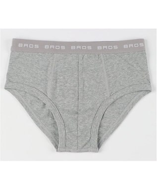 WACOAL MEN ブリーフ フロント立体設計 やさしい肌あたり 前中心布2重設計 前閉じ 下着 メンズ GF2500 /ブロス バイ ワコールメン グレー