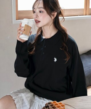 【25年秋冬新作/ユニセックス着用ITEM/MLサイズ展開】別注USPOLOニットポロ