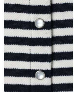 Green Parks 鹿の子カットカーディガン Border