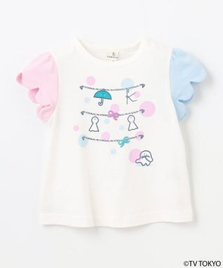 組曲 KIDS 【UVケア】【80-100㎝】シナぷしゅシャボン チュニック オフホワイト