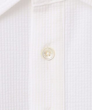 JOSEPH HOMME コンパクトサッカージャージー　ポロシャツ ホワイト系