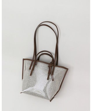 MORROW by thank 【軽量】CECILY OW 2way バッグ 1インナーSET ブラウン X BWミックス