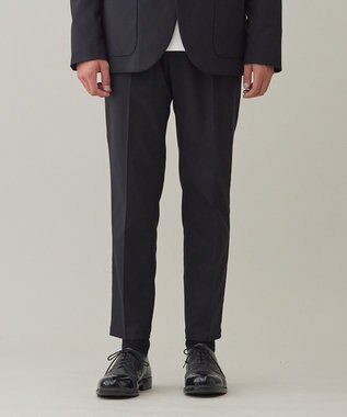 UNFILO MENS フレキシブルウェア テーパードパンツ  [23年秋冬商品] ブラック