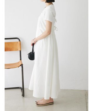 Green Parks バックデザインキャミワンピース Off White