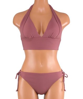 San-ai Resort（三愛水着楽園） ナチュラルだけどしっかり盛れる【ナチュラルアップブラ】　ノンワイヤービキニ　7M・9M　【San-ai Resort（サンアイリゾート）】 ピンク
