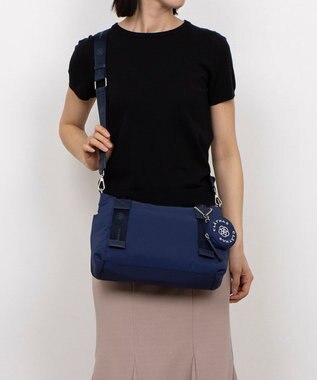 CLATHAS レザン 2wayハンドバッグ ネイビー
