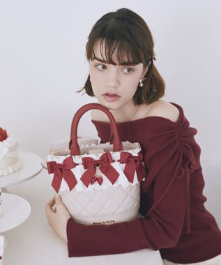 Maison de FLEUR ガトーフレーズ2Wayバッグ