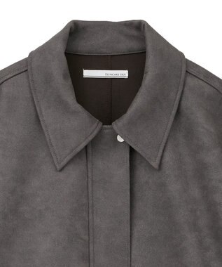 Green Parks ・ＥＬＥＮＣＡＲＥ　ＤＵＥ　スエードポンチブルゾン Charcoal Gray