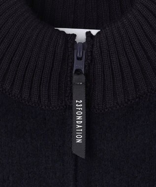 23区GOLF 【23Fondation/WOMEN】エアー ニットアウター ネイビー系