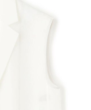 uncrave シアーオーガンジー テーラードジレ オフ