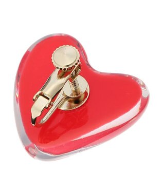 Green Parks ・ＨＡＬＦ　ＴＩＭＥ　ハートイヤリング Red