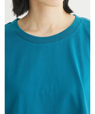 Green Parks 消しプリーツドッキングカットチュニック Blue Green