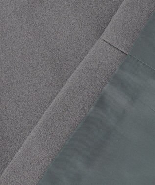 ANY フェイクウールベスト グレー