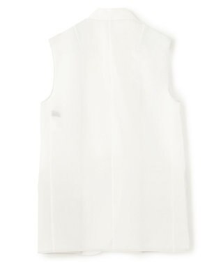 uncrave シアーオーガンジー テーラードジレ オフ