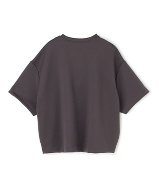 UNFILO L BEAUTY FORM JERSEY light サイドZIP プルオーバー チャコール