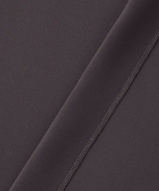 UNFILO L BEAUTY FORM JERSEY light サイドZIP プルオーバー チャコール