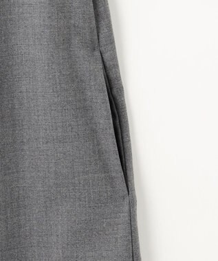 J.PRESS LADIES 【洗える】ANASTASIA milled ワンピース ライトグレー系