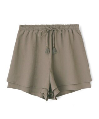 San-ai Resort（三愛水着楽園） 楊柳　ショートパンツ　M・L　【San-ai Resort（サンアイリゾート）】 カーキ