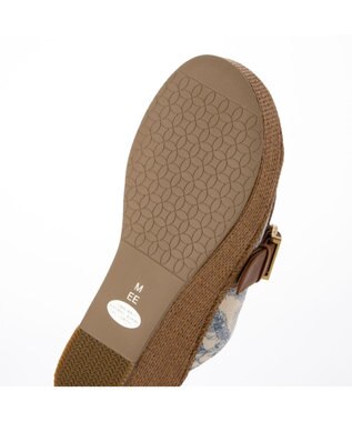 ing <ing>バックルデザインミュールサンダル アイボリーキジ