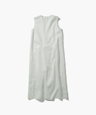 ATON NATURAL DYED LINEN LAWN | タックドレス MINT