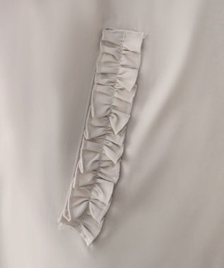 Tiaclasse ボリュームスリーブマウンテンフーディー グレージュ