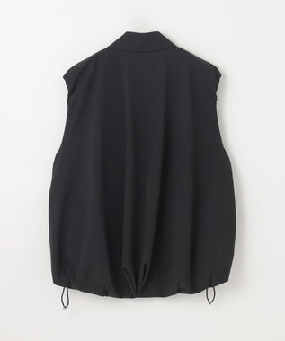 GRACE CONTINENTAL マットツイルタックジレ ブラック