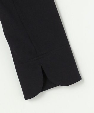 組曲 KIDS 【110-140㎝】 ドットジャガードワンピース＆ジャケットセット ネイビー