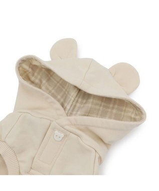 PET PARADISE ペットパラダイス くまちゃん パーカー 《ベージュ》 小型犬 ベージュ