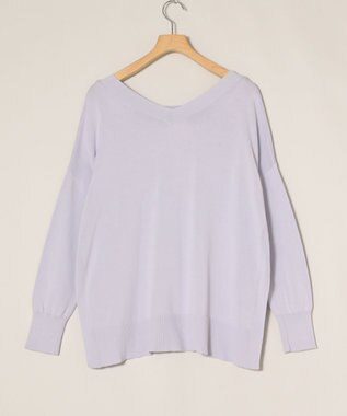 ONWARD Reuse Park 【組曲】ニット春夏 ブルー