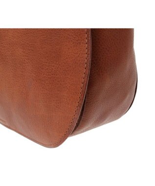 genten クオイオ ルウィド かぶせ付きショルダーバッグ チャ